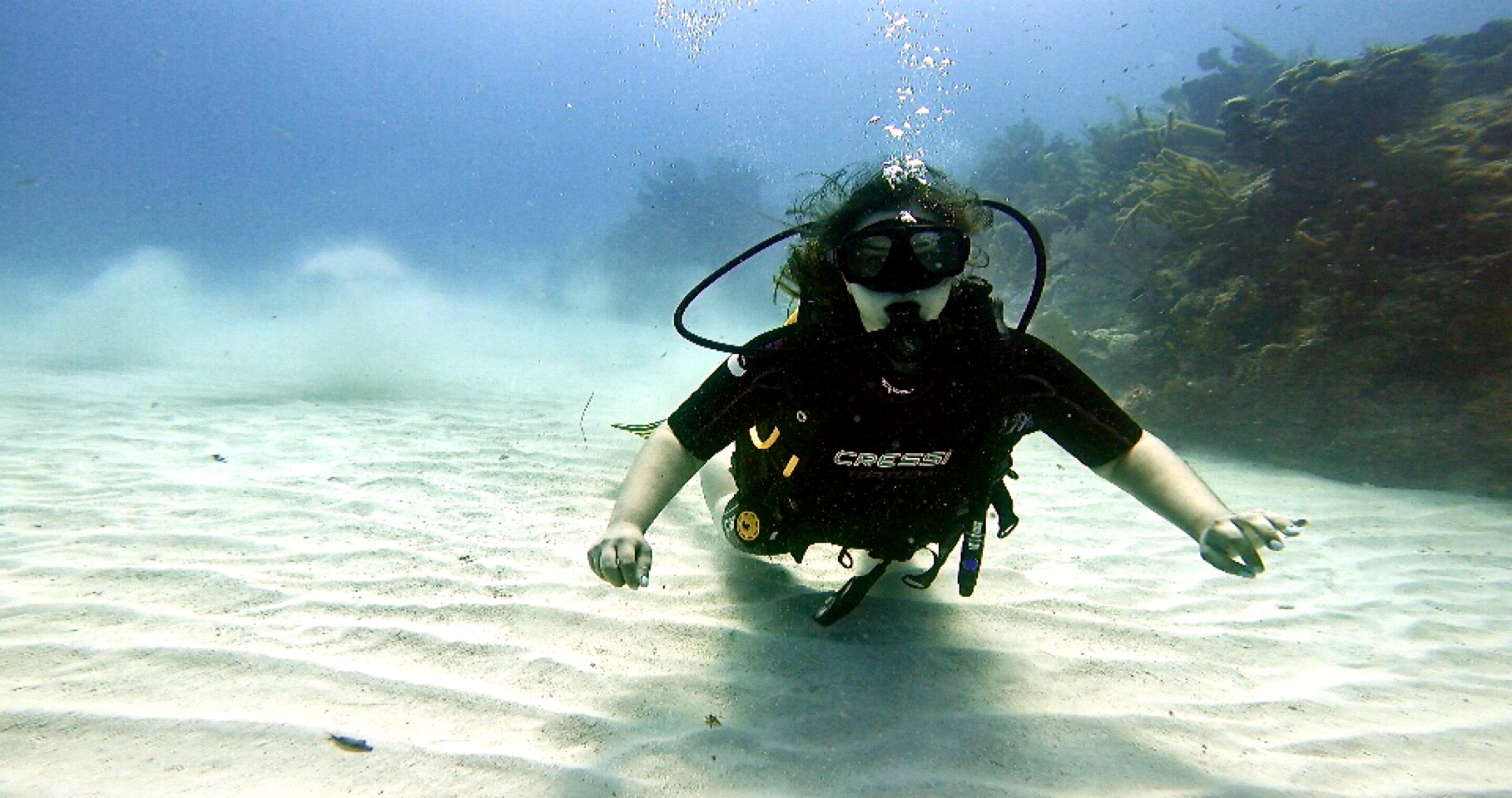 ¿Cómo es la experiencia de bucear por primera vez en Costa Maya, Mahahual? 